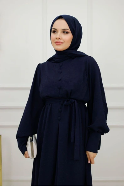 Kadın Tesettür Elbise - Resim 7