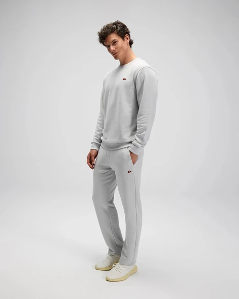 Ellesse EM579-GI Erkek Sıfır Yaka Gri Sweat - 3