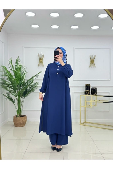 Kadın Tesettür 2'Li Takım Tunik & Pantolon - 1