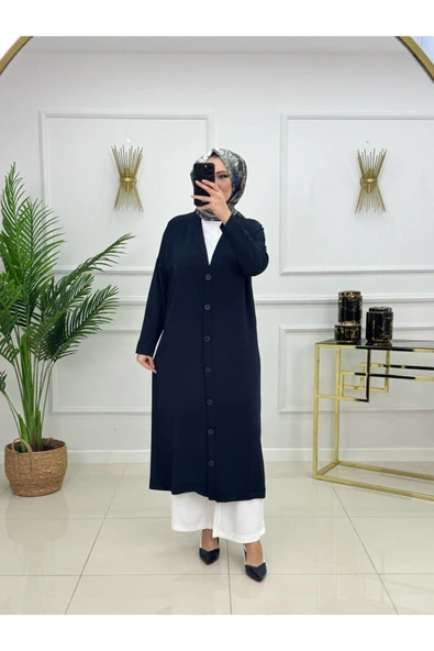 Kadın Tesettür Giyim Hırka - Resim 5