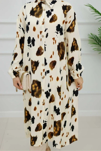 Kadın Tesettür Gömlek - Resim 4