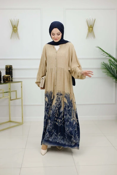 Kadın Tesettür Elbise - Resim 7