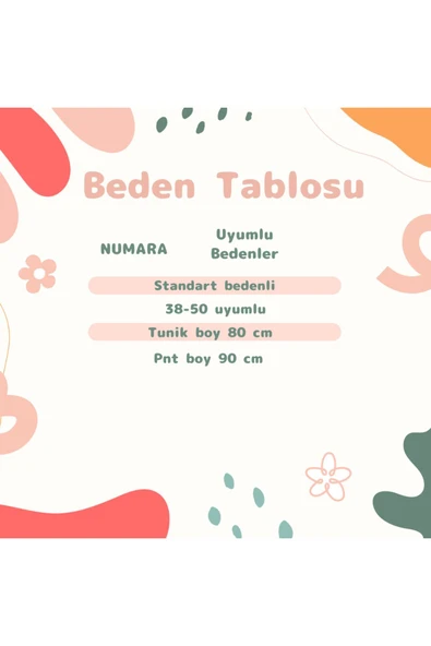 Kadın Tesettür 2'Li Takım Tunik & Pantolon Takımı - 2