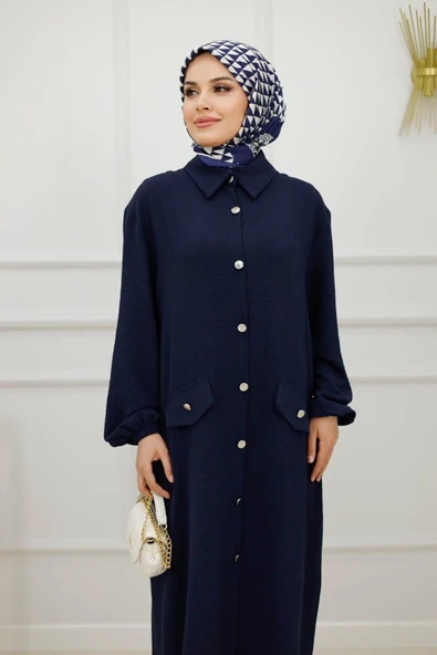 Kadın Tesettür 2'Li Takım Tunik & Pantolon - 7