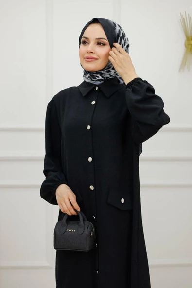 Kadın Tesettür 2'Li Takım Tunik & Pantolon - 2