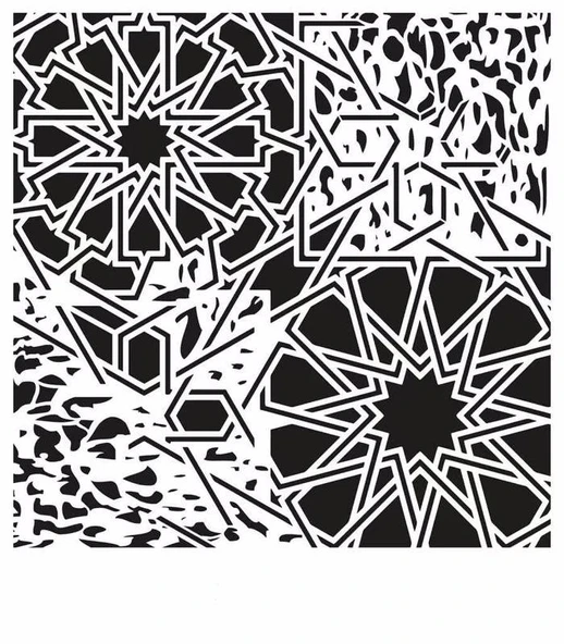 GRUNGE STENCIL GCS-11 45X45 ürün görseli