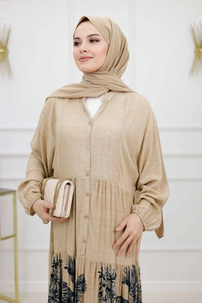 Kadın Tesettür Elbise - Resim 2