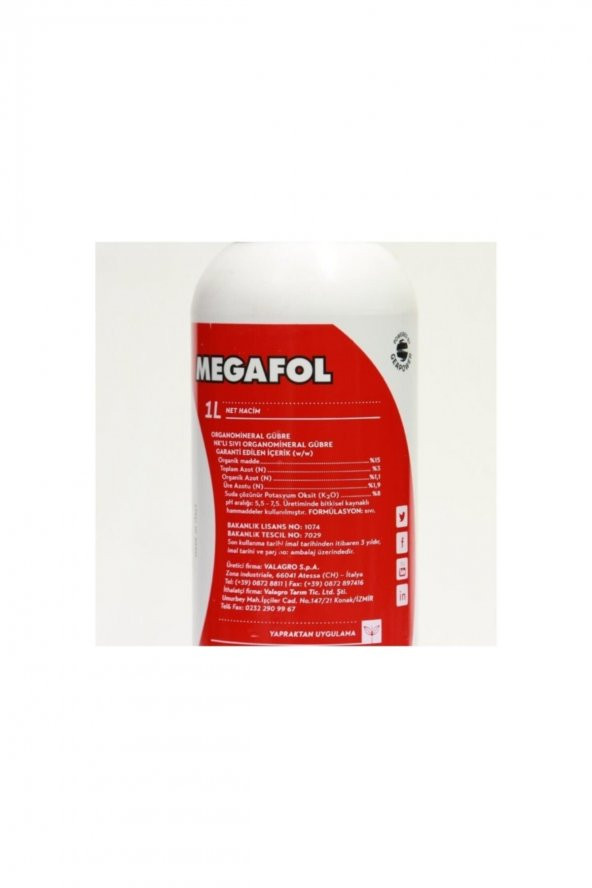 Megafol Orgamineral Gübre 1 Lt