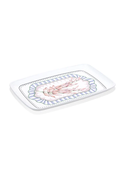 The Mia Spring Dikdörtgen Servis 33x21 cm SPR0015 - Resim 2