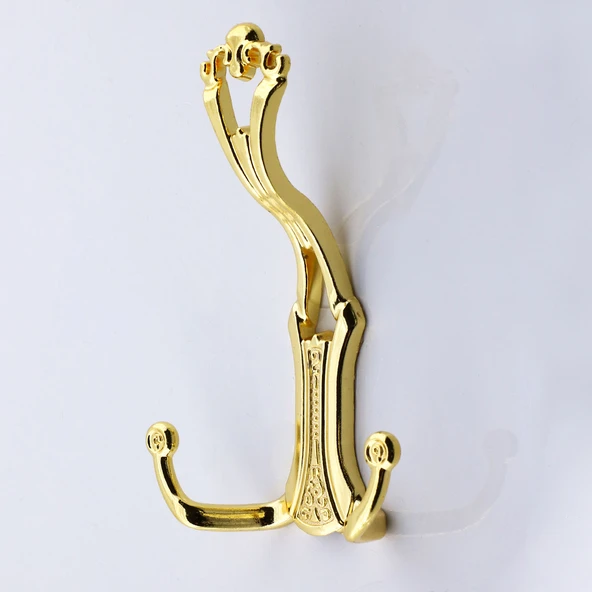 Sultan Gold Altın Portmanto Askı Vestiyer Dolap Askılık Askılığı Duvar Banyo Mutfak Elbise Askısı - Resim 5