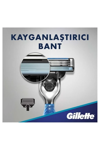 Gillette Mach3 Start Tıraş Makinesi + 2 Yedek Bıçak - 5