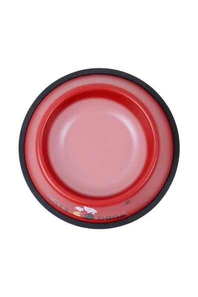 RENKli Metal Mama Kabı, Kedi Köpek Mama Su Kabı 16 cm - 2