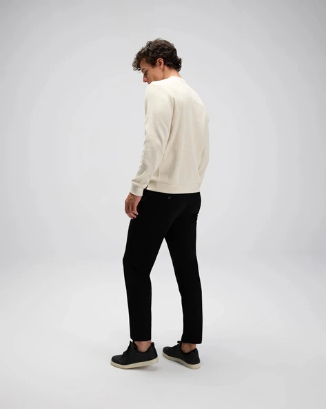 Ellesse EM615-BG Erkek Bej Pamuklu Kazak - 3