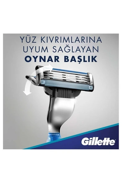 Gillette Mach3 Start Tıraş Makinesi + 2 Yedek Bıçak - 6