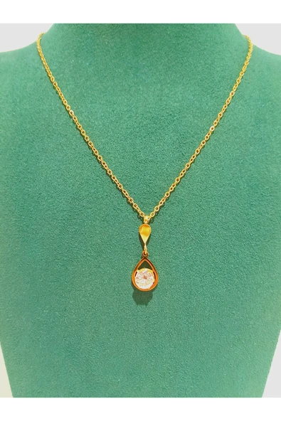 Monalisa Home Gold Renk Lüks Figürlü Gösterişli Kolye ürün görseli