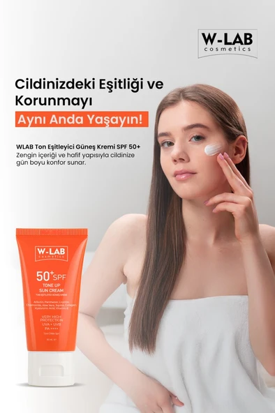W-Lab Kozmetik Ton Up Güneş Kremi 50 Ml - 2