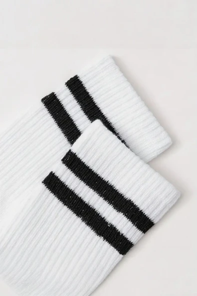 Hitit Socks Unisex 5 Çift Premium Kalite Yüksek Pamuklu Kolej Çorap - 2