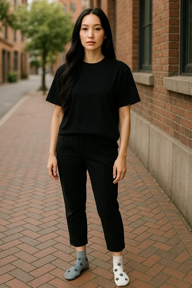 Hitit Socks Unisex 3 Çift Premium Kalite Pati Desenli Patik Çorap Çok Renkli - 3