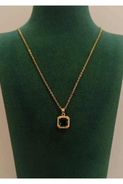 Monalisa Home Gold Renk Lüks Figürlü Gösterişli Kolye ürün görseli 1