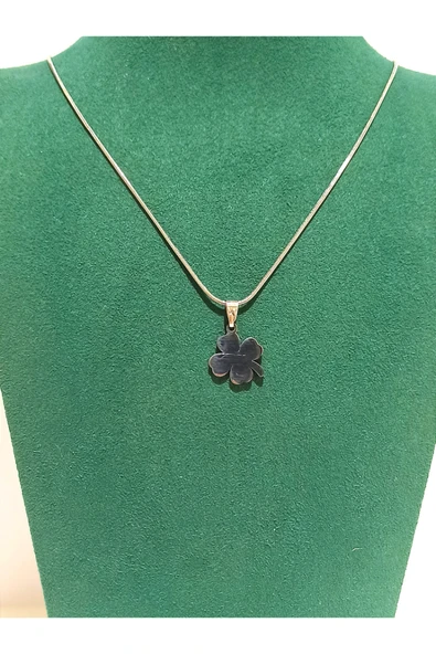 Monalisa Home Gümüş Renk Lüks Figürlü Gösterişli Kolye ürün görseli 1