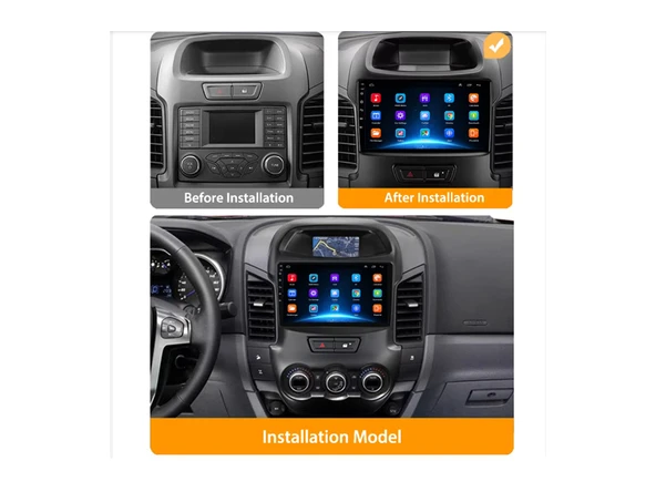 Ford Ranger Multimedya (2012-2015) 2 GB RAM 32 GB Hafıza 4 Çekirdek Navigatör - Resim 11