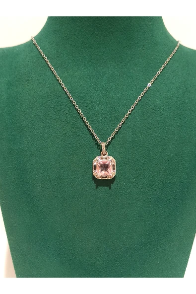 Monalisa Home Gümüş Renk Lüks Figürlü Gösterişli Kolye ürün görseli 1