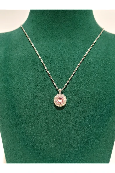 Monalisa Home Gümüş Renk Lüks Figürlü Gösterişli Kolye ürün görseli 1