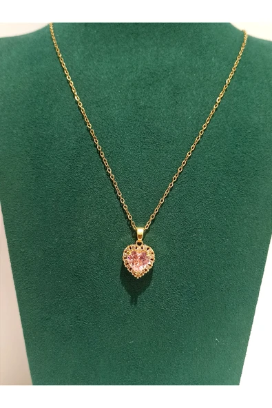 Monalisa Home Gold Renk Lüks Figürlü Gösterişli Kolye ürün görseli 1