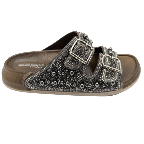 Gemma | Kadın Taşlı Terlik - Resim 5