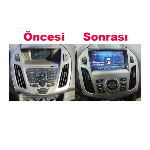 Ford Connect Multimedya (2014-2017) 2 GB RAM 32 GB Hafıza 4 Çekirdek Navigatör - Resim 9