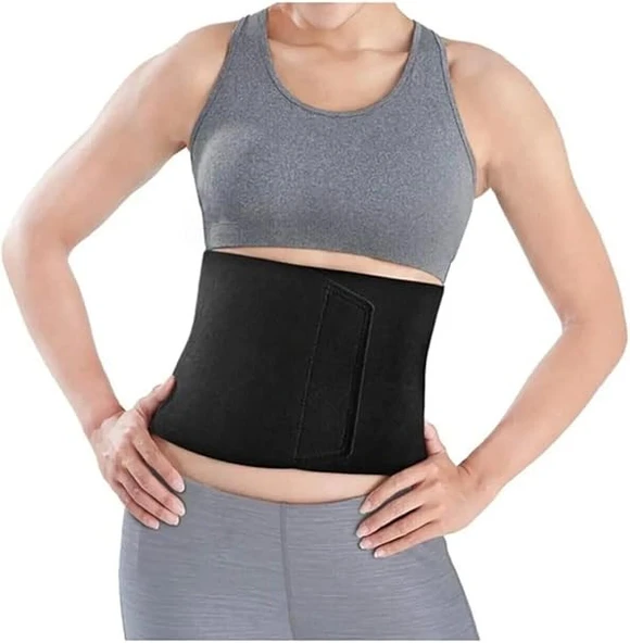 Figiza Termal Sauna Zayıflama Bel Göbek Eritme İncelme Terleme Korsesi Termal Sauna Kemer Yağ Yakıcı Korse - 2
