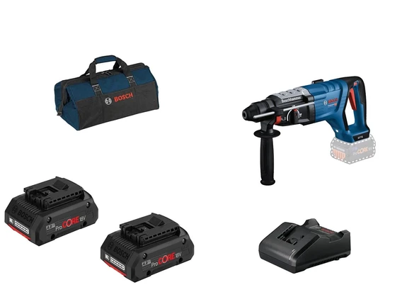 Bosch GBH 18V-28 D Procore 2x4.0Ah Çift Akülü Kırıcı Delici ürün görseli