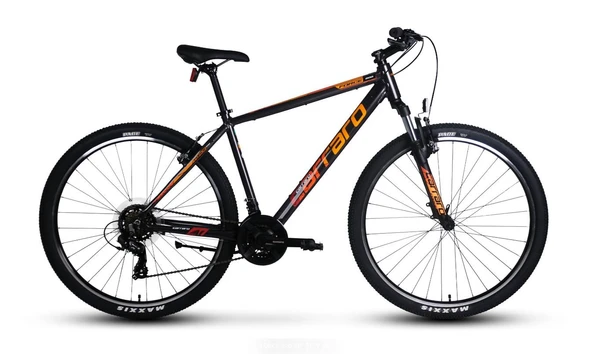 Carraro Force 600 V-Fren 26" Jant 21 Vites Erkek Dağ Bisikleti Mat Antrasit Turuncu ürün görseli