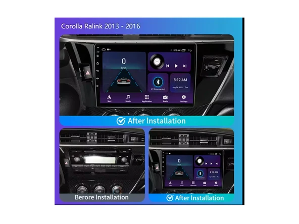 Toyota Corolla Multimedya (2013-2016) 2 GB RAM 32 GB Hafıza 4 Çekirdek FOR-X - Resim 9