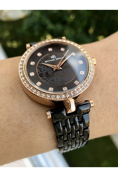 Michael Brean Kadın Siyah Kol Saati - 2