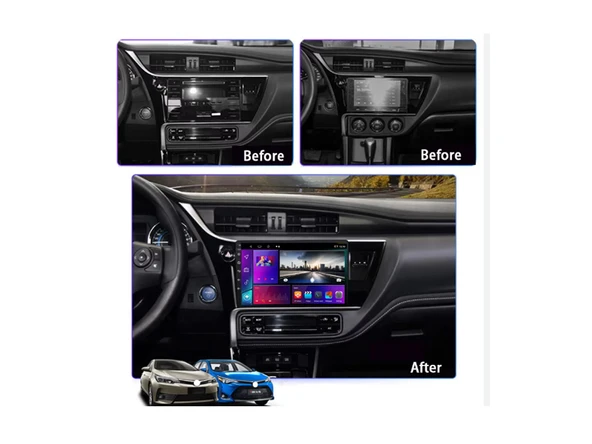 Toyota Corolla Auris Multimedya (2017-2018) 2 GB RAM 32 GB Hafıza 4 Çekirdek Navigatör - Resim 9