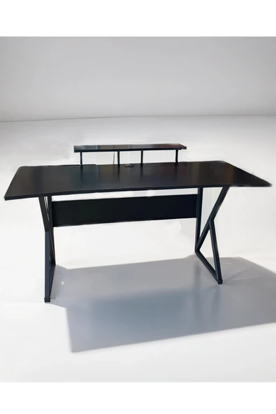 Michael Brean Özel Tasarım Oyuncu Masası 160 Cm Bardaklık Ve Kulaklık Tutucu Hediye - 3