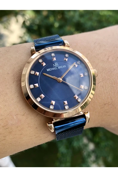 Michael Brean Kadın Lacivert Kol Saati