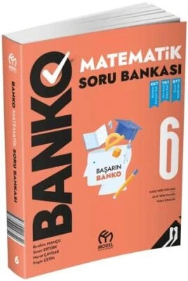 Model 6.Sınıf Matematik Banko Soru Bankası ürün görseli