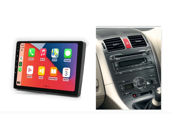 Toyota Auris Multimedya (2007-2012) 4 GB RAM 32 GB Hafıza 4 Çekirdek Navigold - Resim 9