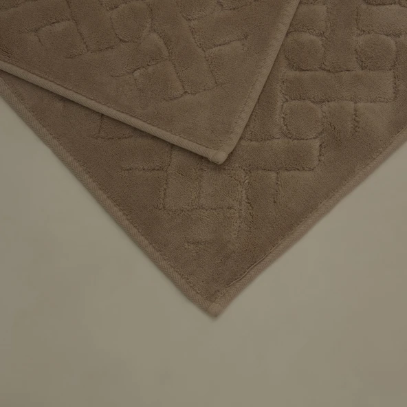 Karaca Home Foley 2'li Banyo Paspası Bej - Resim 2