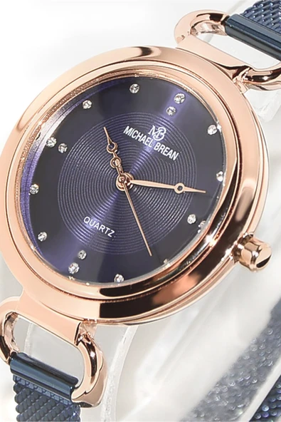 Michael Brean Kadın Lacivert Kol Saati - 5