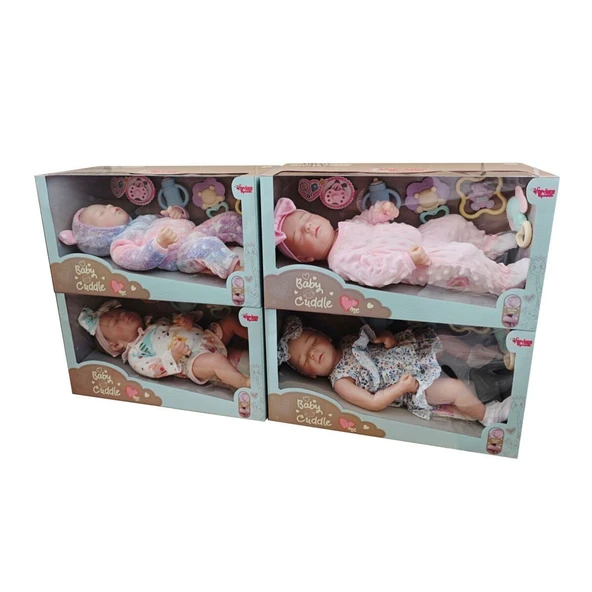 KNG-901-3 5 -02 1 4 KUT 43 CM GERÇEKCİ BEBEK VE ürün görseli