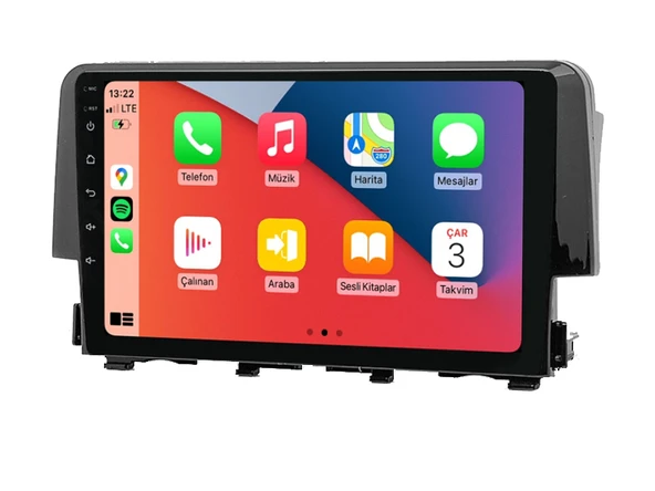 Honda Civic FC5 Multimedya (2016-2020) 8 GB RAM 128 GB Hafıza 8 Çekirdek Navigatör X-Premium Series ürün görseli