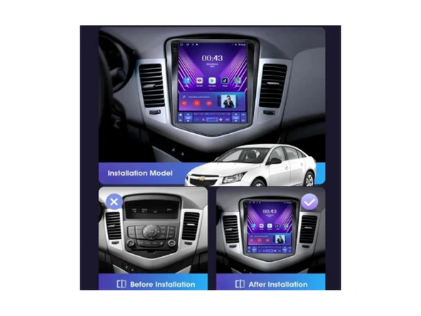 Chevrolet Cruze Tesla Multimedya (2009-2012) 4 GB RAM 32 GB Hafıza 8 Çekirdek Navigatör X-Premium Series - Resim 9