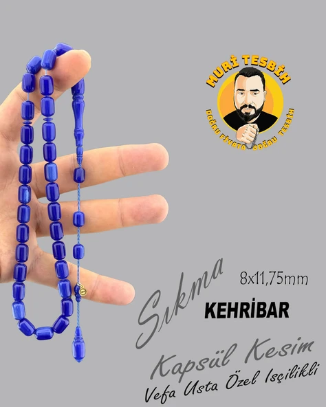 VEFA USTA SIKMA KEHRİBAR KAPSÜL KESİM 8X11,75 - 1
