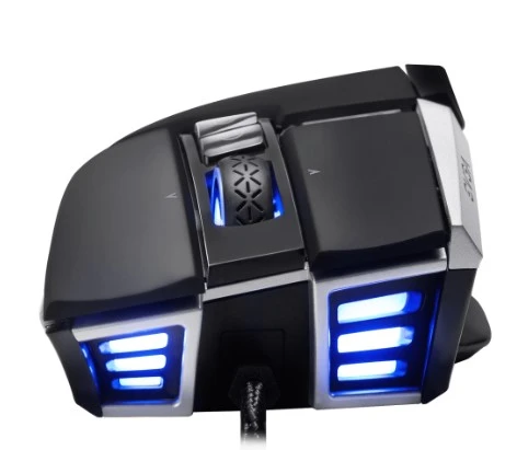 EVGA X17 Gaming Mouse, Wired, Black, Customizable, 16,000 DPI, 5 Profiles, 10 Buttons, Ergonomic - 2
