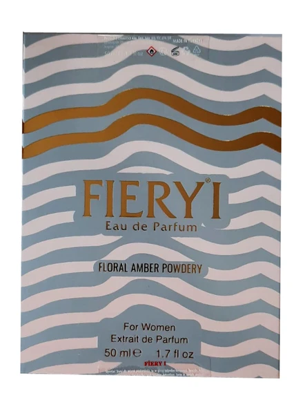 Akat Fiery 1 EDP Goddess Extrait de Parfüm 50 Ml Kadın Parfümü - Fiery I Floral-Amber-Pudra - Resim 2