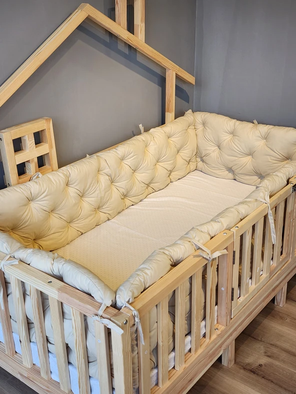 120x200 cm Montessori Yatak İçin 4 Kenar Koruma Seti ürün görseli