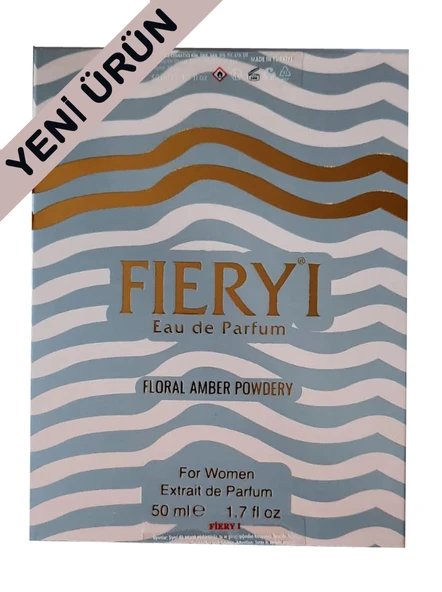 Akat Fiery 1 EDP Goddess Extrait de Parfüm 50 Ml Kadın Parfümü - Fiery I Floral-Amber-Pudra ürün görseli 1